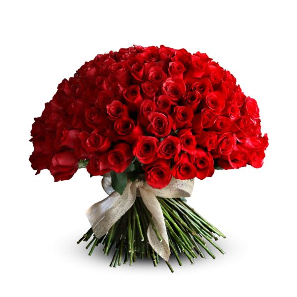 100 Red Rose Bouquet